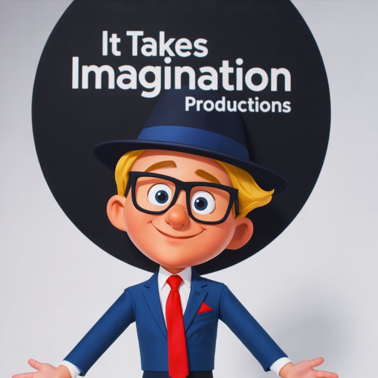 Judge S.Q.U.I.R.R.E.L.™ and The Weil 1™ pop out of the Nutwork, grinning like they own the joint, shouting: ‘Welcome to It Takes Imagination — the ride starts here!’